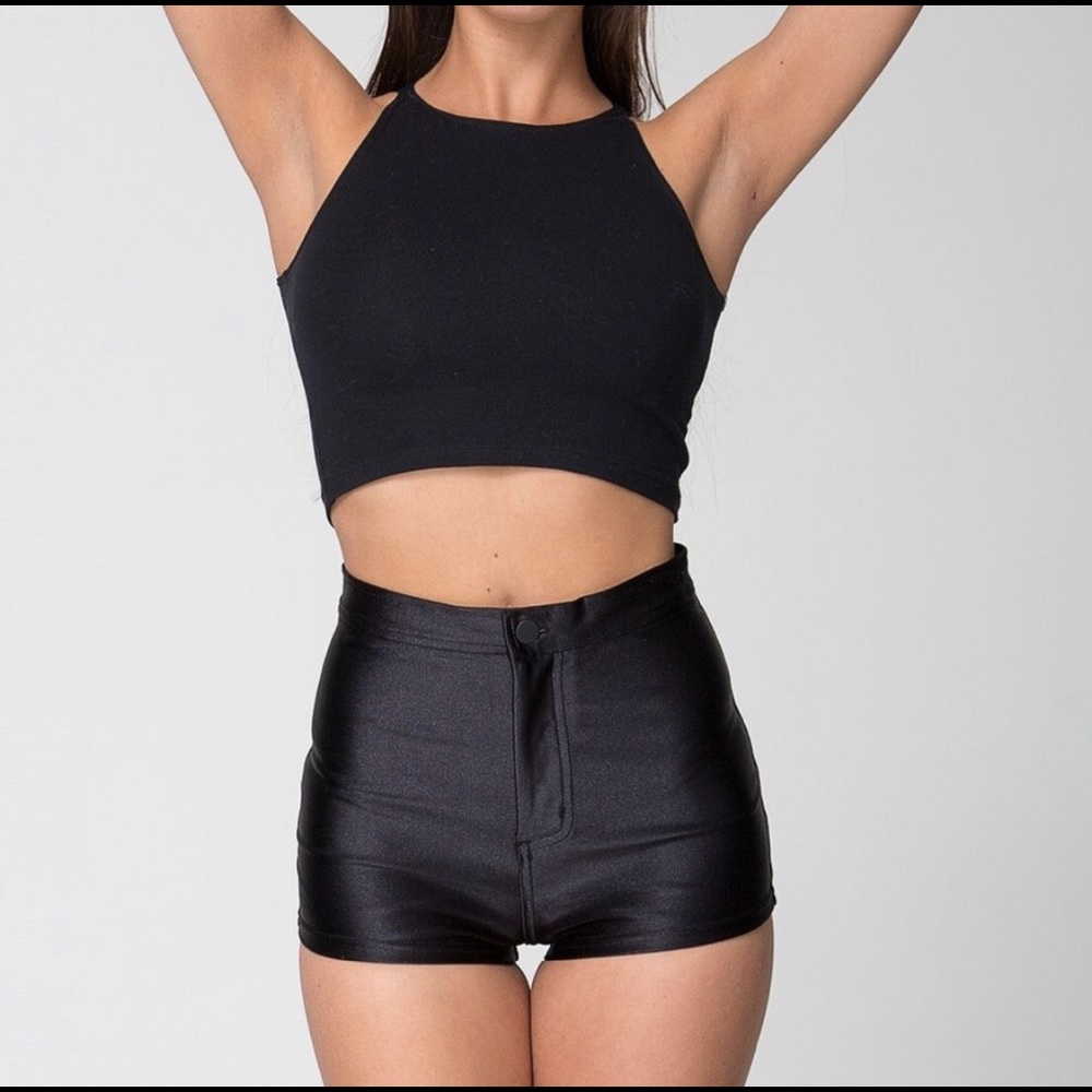 American Apparel Hot Pants, Black Size M